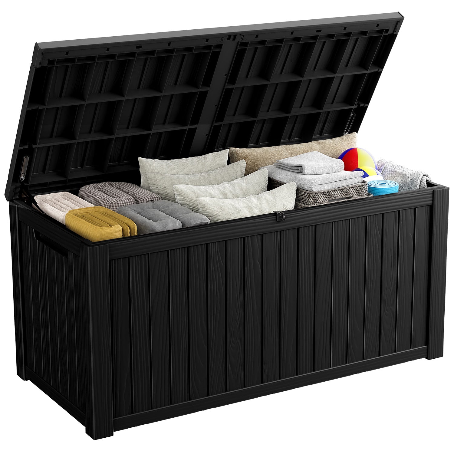 VBAL  180 Gallon recyclable eco-friendly resin material storage Deck Box